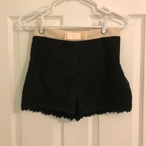 Lace shorts
